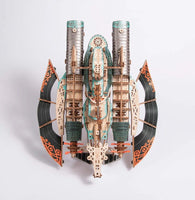 HowCat - 20,000 Leagues - MFantasy Airship - Grey - Hobby Recreation Products