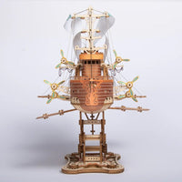 HowCat - Around the World - MFantasy Steampunk Airship - Hobby Recreation Products