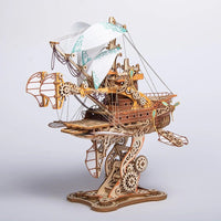 HowCat - Around the World - MFantasy Steampunk Airship - Hobby Recreation Products