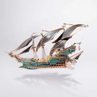 HowCat - Future Sailing Ship, the Lord of the Mysteries - Green - Hobby Recreation Products