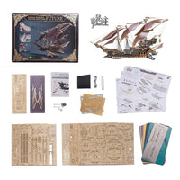 HowCat - Future Sailing Ship, the Lord of the Mysteries - Purple - Hobby Recreation Products