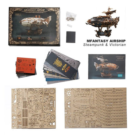 HowCat - MFantasy Airship - Grey - Hobby Recreation Products