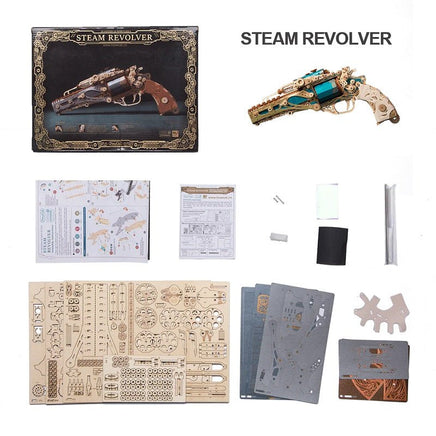 HowCat - Steam Revolver - Blue - Hobby Recreation Products