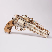 HowCat - Steam Revolver - White - Hobby Recreation Products