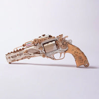 HowCat - Steam Revolver - White - Hobby Recreation Products