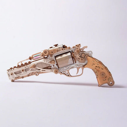 HowCat - Steam Revolver - White - Hobby Recreation Products