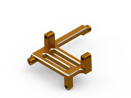 HPI Racing - Aluminum Shift Servo Mount (Orange), for Venture18 - Hobby Recreation Products