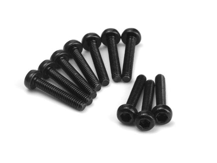 HPI Racing - Button Head Screw M1.7x10mm (Hex Socket/10pcs) - Hobby Recreation Products