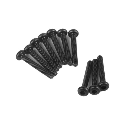 HPI Racing - Button Head Screw M2x14mm (Hex Socket/10pcs) - Hobby Recreation Products