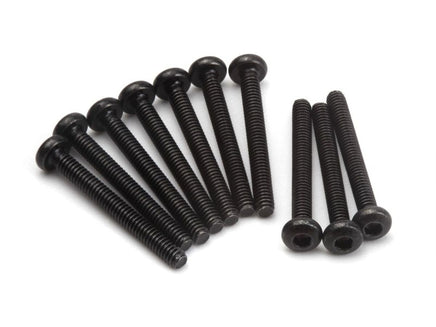 HPI Racing - Button Head Screw M2x18mm (Hex Socket/10pcs) for Mini King Flux Big Kahuna Bronco 4400 - Hobby Recreation Products