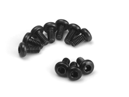 HPI Racing - Button Head Screw M2x4mm (Hex Socket/10pcs) - Hobby Recreation Products