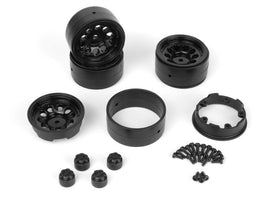 HPI Racing - CS - 10 Beadlock Wheel 1.2in (Black/4pcs) for Venture18 - Hobby Recreation Products