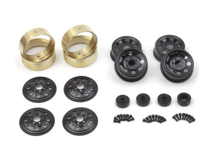 HPI Racing - CS - 8 Steel Beadlock Wheel 1.2in (Black / 4pcs), for Venture18 - Hobby Recreation Products