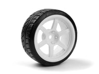HPI Racing - Falken Azenis Drft Tire/HRE C106 Wheel White 4pcs - Hobby Recreation Products