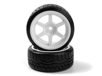 HPI Racing - Falken Azenis Drft Tire/HRE C106 Wheel White 4pcs - Hobby Recreation Products