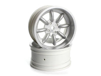 HPI Racing - FS - 15 Sport 8 Spoke Wheel Silver 26mm (OS 6mm/Pr) - Hobby Recreation Products