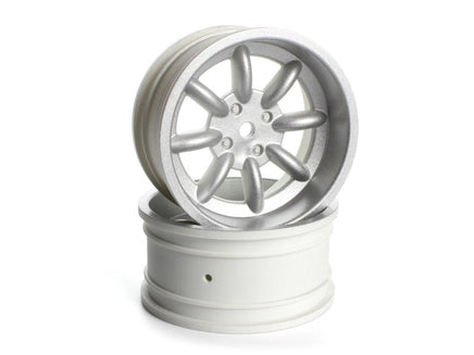 HPI Racing - FS - 15 Sport 8 Spoke Wheel Silver 26mm (OS 6mm/Pr) - Hobby Recreation Products