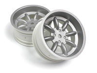 HPI Racing - FS - 15 Sport 8 Spoke Wheel Silver 26mm (OS 6mm/Pr) - Hobby Recreation Products