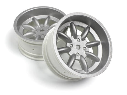 HPI Racing - FS - 15 Sport 8 Spoke Wheel Silver 26mm (OS 6mm/Pr) - Hobby Recreation Products