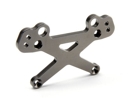 HPI Racing - Heavy Duty Front Aluminium Shock Mount (7075/Gunmetal) - Hobby Recreation Products