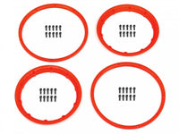HPI Racing - Heavy Duty Wheel Bead Lock Rings (Red/For 2 Wheels - Hobby Recreation Products