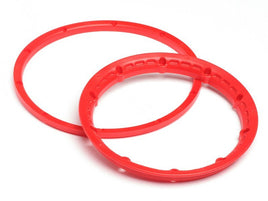 HPI Racing - Heavy Duty Wheel Bead Lock Rings (Red/For 2 Wheels - Hobby Recreation Products