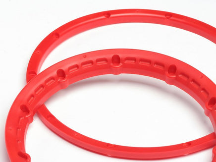 HPI Racing - Heavy Duty Wheel Bead Lock Rings (Red/For 2 Wheels - Hobby Recreation Products