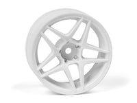 HPI Racing - Kansei Astro Wheels White 3mm Offset 26mm for Sport 3 Drift Nissan Silvia S15 Aurimas "Odi" Bakchis - Hobby Recreation Products