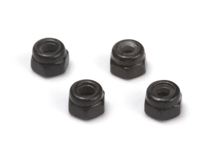 HPI Racing - Lock Nut M2 (Black/4pcs) - Hobby Recreation Products