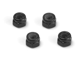 HPI Racing - Lock Nut M2.5 (Black/4pcs) - Hobby Recreation Products