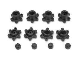HPI Racing - MT Hex Hub Set for Mini King Flux Big Kahuna Bronco 4400 - Hobby Recreation Products