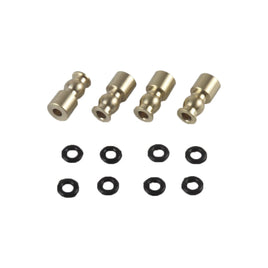 HPI Racing - Pivot Ball 4.5x9.5mm (Brass/4pcs) - Hobby Recreation Products