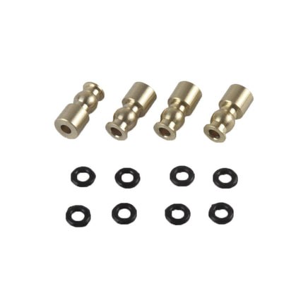 HPI Racing - Pivot Ball 4.5x9.5mm (Brass/4pcs) - Hobby Recreation Products