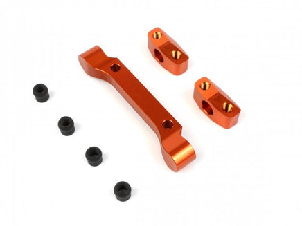 HPI Racing - Precision Machined Anodized Aluminum Front Pivot Block (0 deg) - Hobby Recreation Products