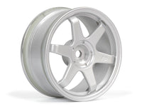 HPI Racing - TE37 Wheel 26mm Matte Chrome (0mm Offset) - Hobby Recreation Products