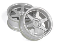 HPI Racing - TE37 Wheel 26mm Matte Chrome (6mm Offset) - Hobby Recreation Products