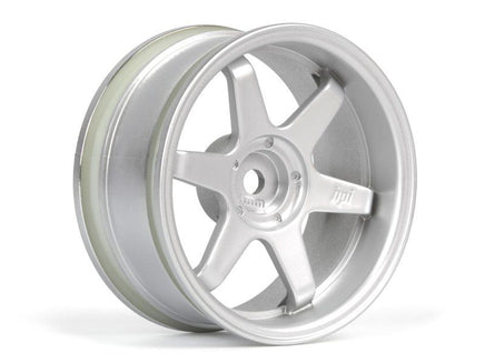 HPI Racing - TE37 Wheel 26mm Matte Chrome (6mm Offset) - Hobby Recreation Products