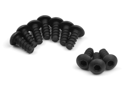 HPI Racing - TP.Button Head Screw M2x6mm (Hex socket/10PCS) - Hobby Recreation Products