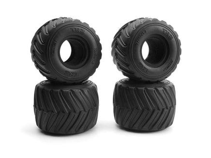 HPI Racing - Tredz TRZ Tire 72x50/1.2in (2pcs) for Mini King Flux Big Kahuna Bronco 4400 - Hobby Recreation Products