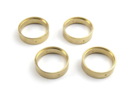 HPI Racing - Wheel Weight Set 1.3in (Brass / 4pcs), Fits Venture18 CC - Hobby Recreation Products