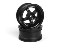 HPI Racing - Work Meister S1 Wheel Black 26mm (3mm OS/2pcs) - Hobby Recreation Products