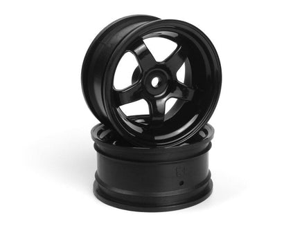 HPI Racing - Work Meister S1 Wheel Black 26mm (3mm OS/2pcs) - Hobby Recreation Products