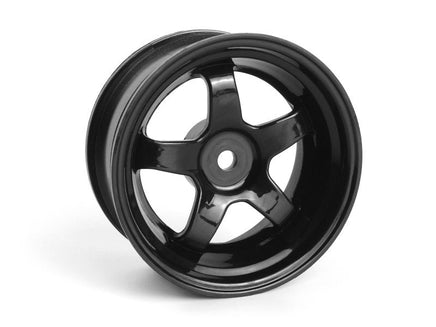 HPI Racing - Work Meister S1 Wheel Black 26mm (3mm OS/2pcs) - Hobby Recreation Products