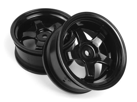 HPI Racing - Work Meister S1 Wheel Black 26mm (3mm OS/2pcs) - Hobby Recreation Products