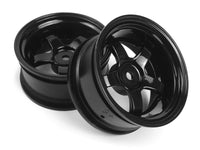 HPI Racing - Work Meister S1 Wheel Black 26mm (6mm OS/2pcs) - Hobby Recreation Products