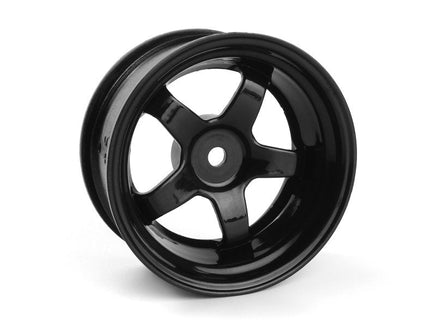 HPI Racing - Work Meister S1 Wheel Black 26mm (6mm OS/2pcs) - Hobby Recreation Products