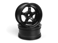 HPI Racing - Work Meister S1 Wheel Black 26mm (6mm OS/2pcs) - Hobby Recreation Products