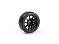 HPI Racing - TSMK5-10 Drift Wheel/Tire Set 22x11mm (Black/4pcs)
