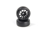 HPI Racing - TSMK5-10 Drift Wheel/Tire Set 22x11mm (Black/4pcs)