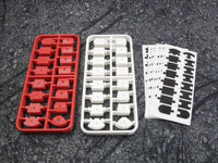 HPI Racing - nana-TTR Curb Set - Red and White